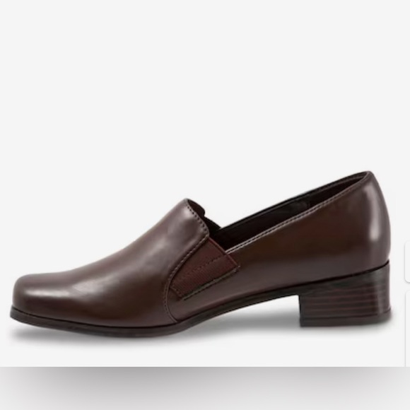 Trotters Ash Slip-On Fudge Brown Closed Toe Loafer    10 Narrow     New in box! - Picture 3 of 14